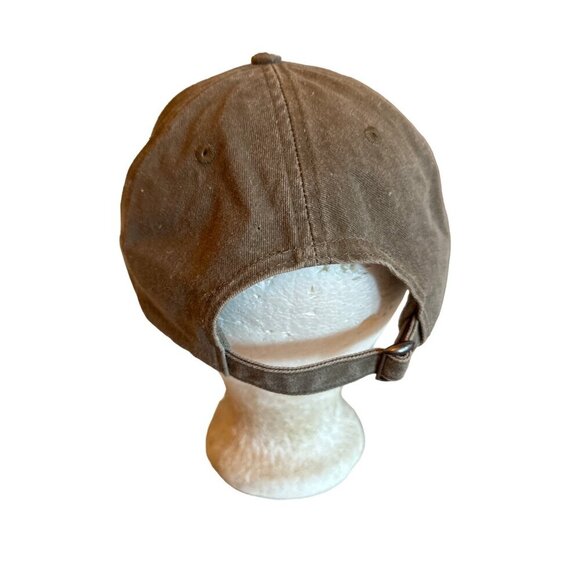 Nissun Cap Heart Design Brown Cotton Adjustable Hat - Picture 3 of 6
